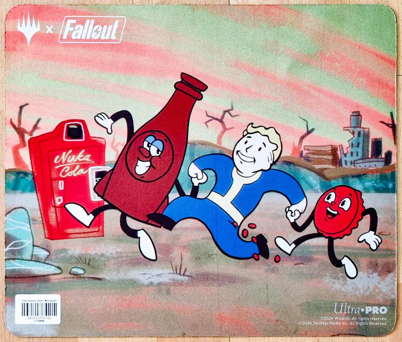Universes Beyond: Fallout Edition: Chicago 2024 - Tappetino per mouse MTG