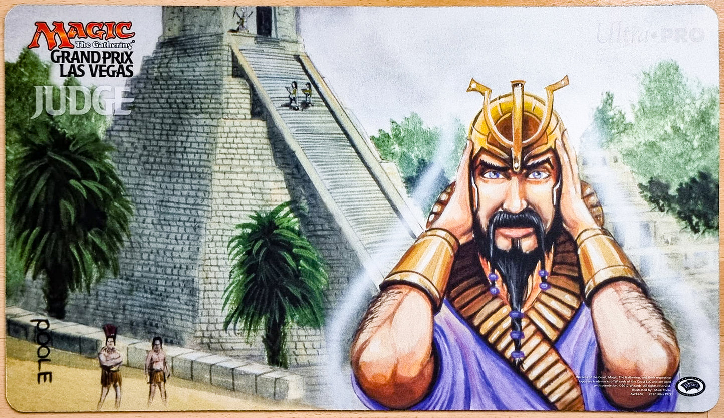 Ancestral Recall - Mark Poole - Grand Prix Las Vegas 2017 - Tappetino da gioco Judge - Tappetino da gioco MTG