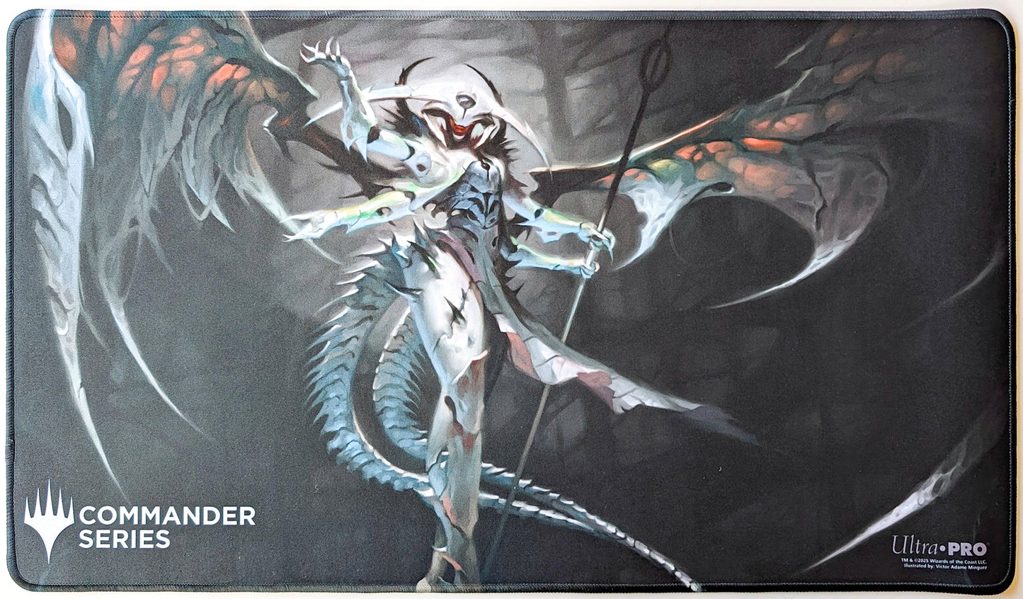 Atraxa, Praetors' Voice - Victor Adame Minguez - Commander Series #6 - Stitched MTG Playmat