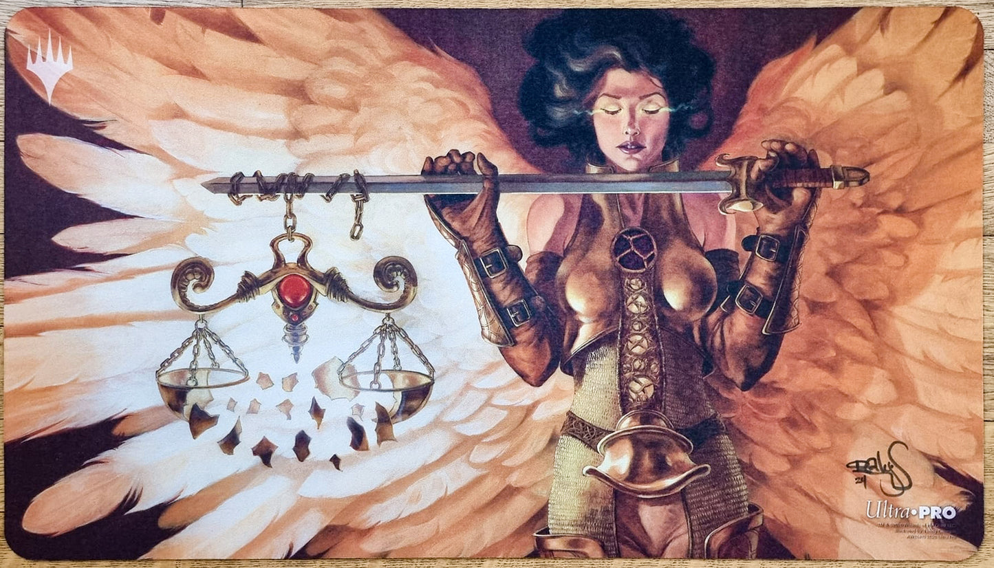 Balance - Randy Gallegos - Firmado por el Artista - MTG Playmat