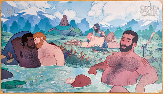 Paisaje de oso - Ricardo Bessa - MTG Playmat