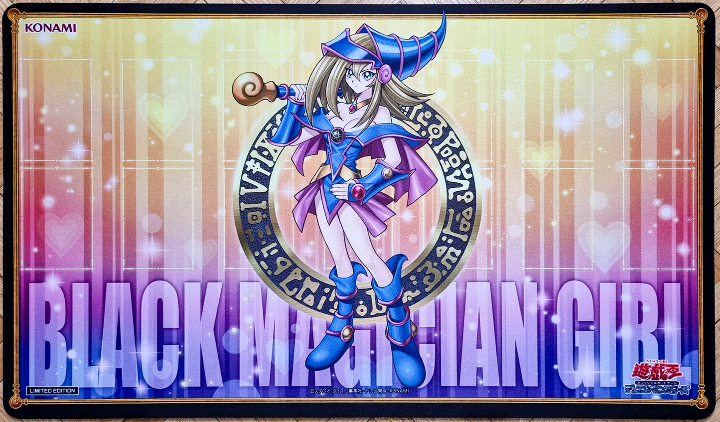Black Magician Girl - Tappetino da gioco Yu-Gi-Oh! con zone