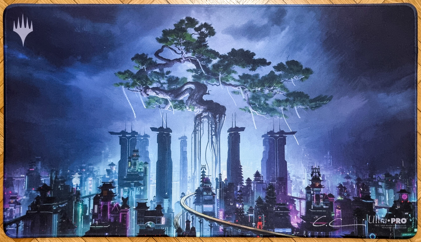 Boseiju, Who Endures - Chris Ostrowski - Stitched & Signed MTG Playmat