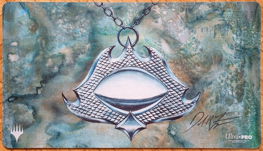 Chrome Mox - Dan Frazier - Signed by the Artist - MTG Playmat