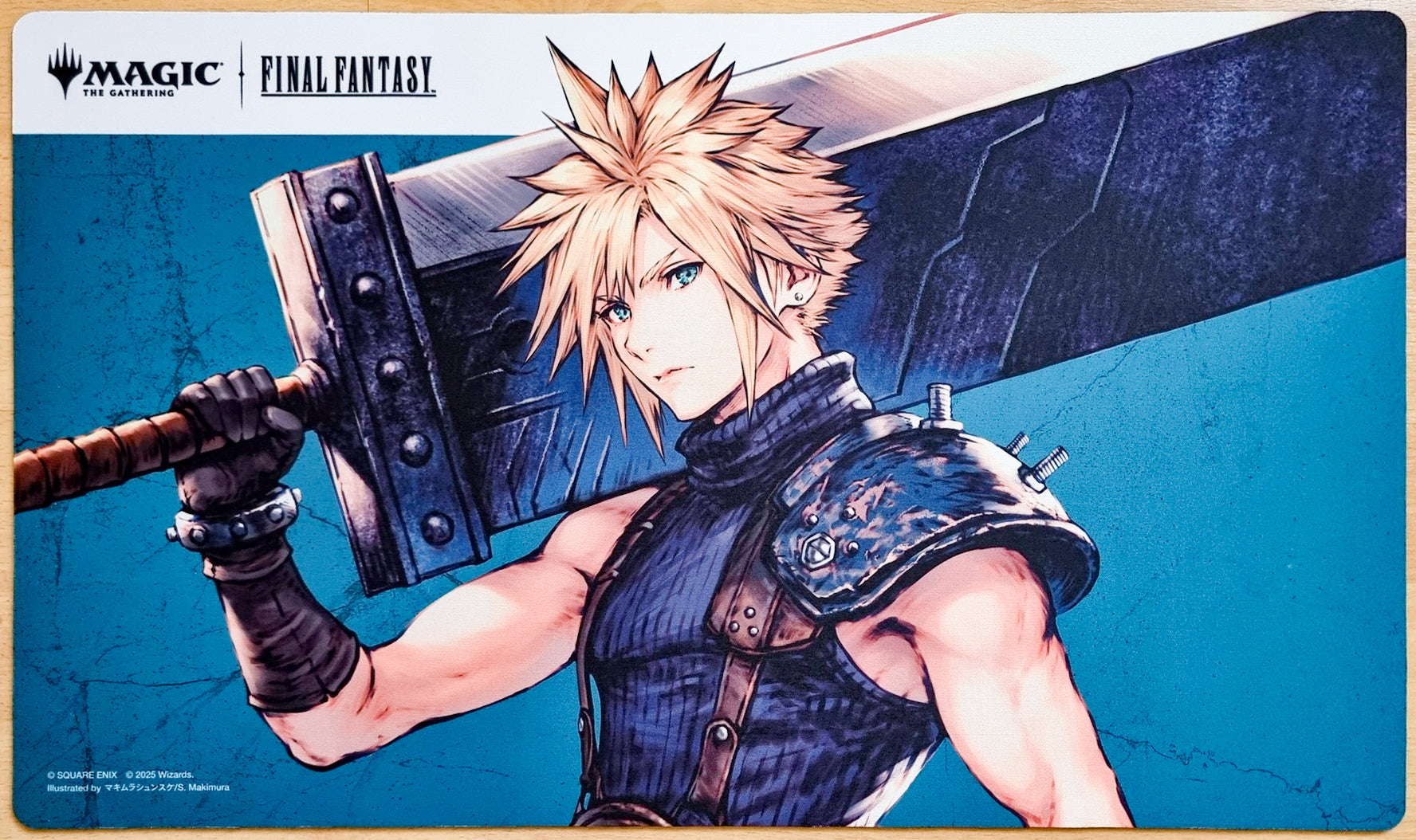 Cloud, Ex-SOLDIER - Final Fantasy MTGPlaymats Cloud, Ex-SOLDIER - Final Fantasy MTGPlaymats