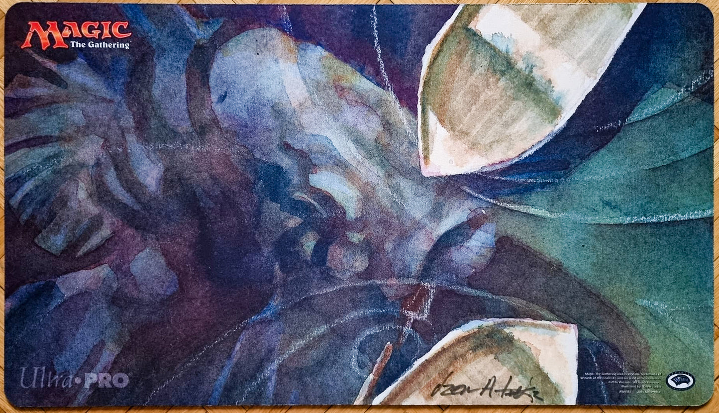 Dandân - Drew Tucker - Firmato dall'artista - Tappetino da gioco MTG