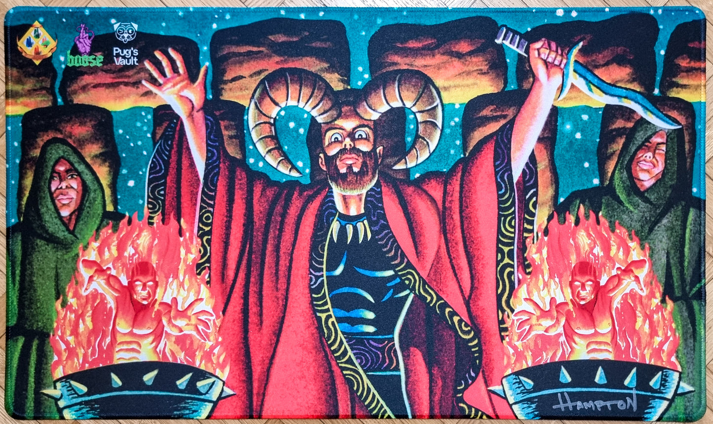 Dark Ritual - Justin Hampton - Eternal Weekend Europe 2025 - Stitched & Signed MTG Playmat