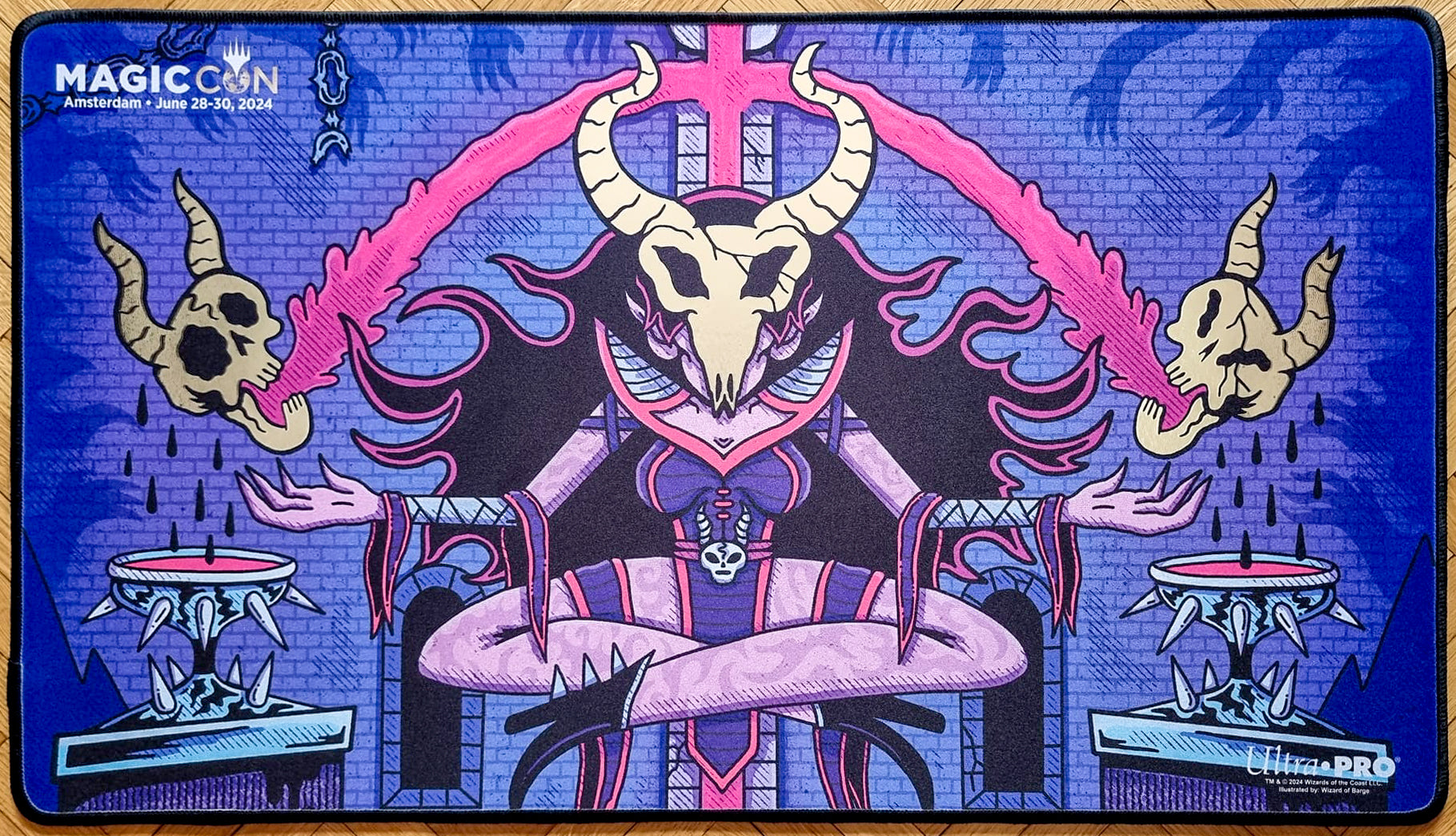 Dark Ritual - Wizard of Barge - MagicCon Amsterdam 2024 Playmat MTGPlaymats Dark Ritual - Wizard of Barge - MagicCon Amsterdam 2024 Playmat MTGPlaymats