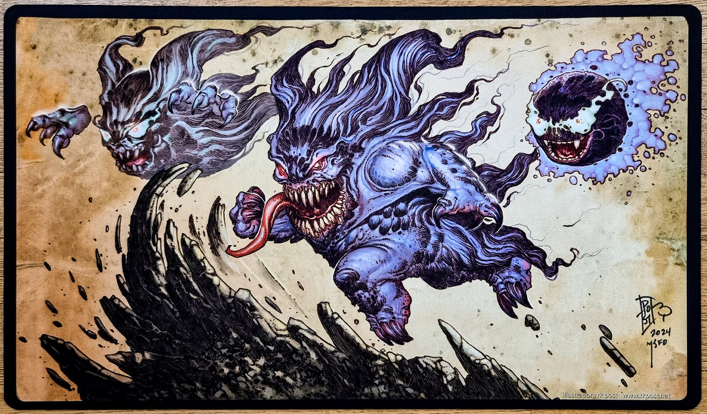 Día del fantasma - Pokémon - rk post - Firmado por el artista - MTG Playmat