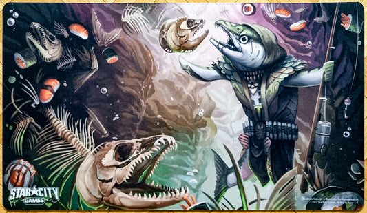 Deathrite Salmon - Andrea Radeck - Creature Collection 2023 Ristampa - Tappetino da gioco MTG