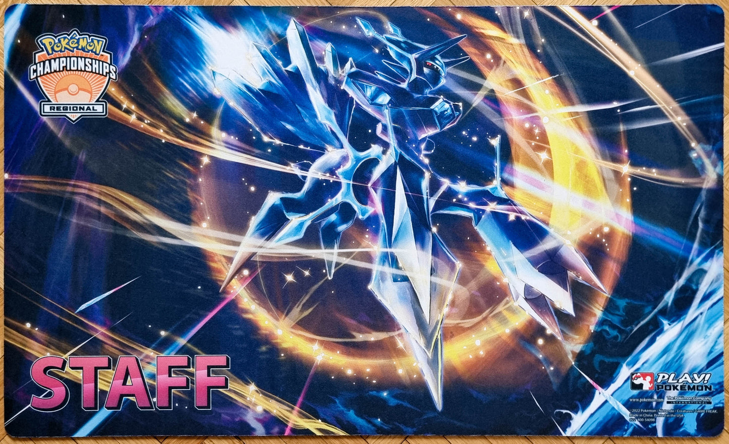 Dialga (Origin Forme) - Pokémon Regional Championships 2022 Staff - Pokémon Playmat