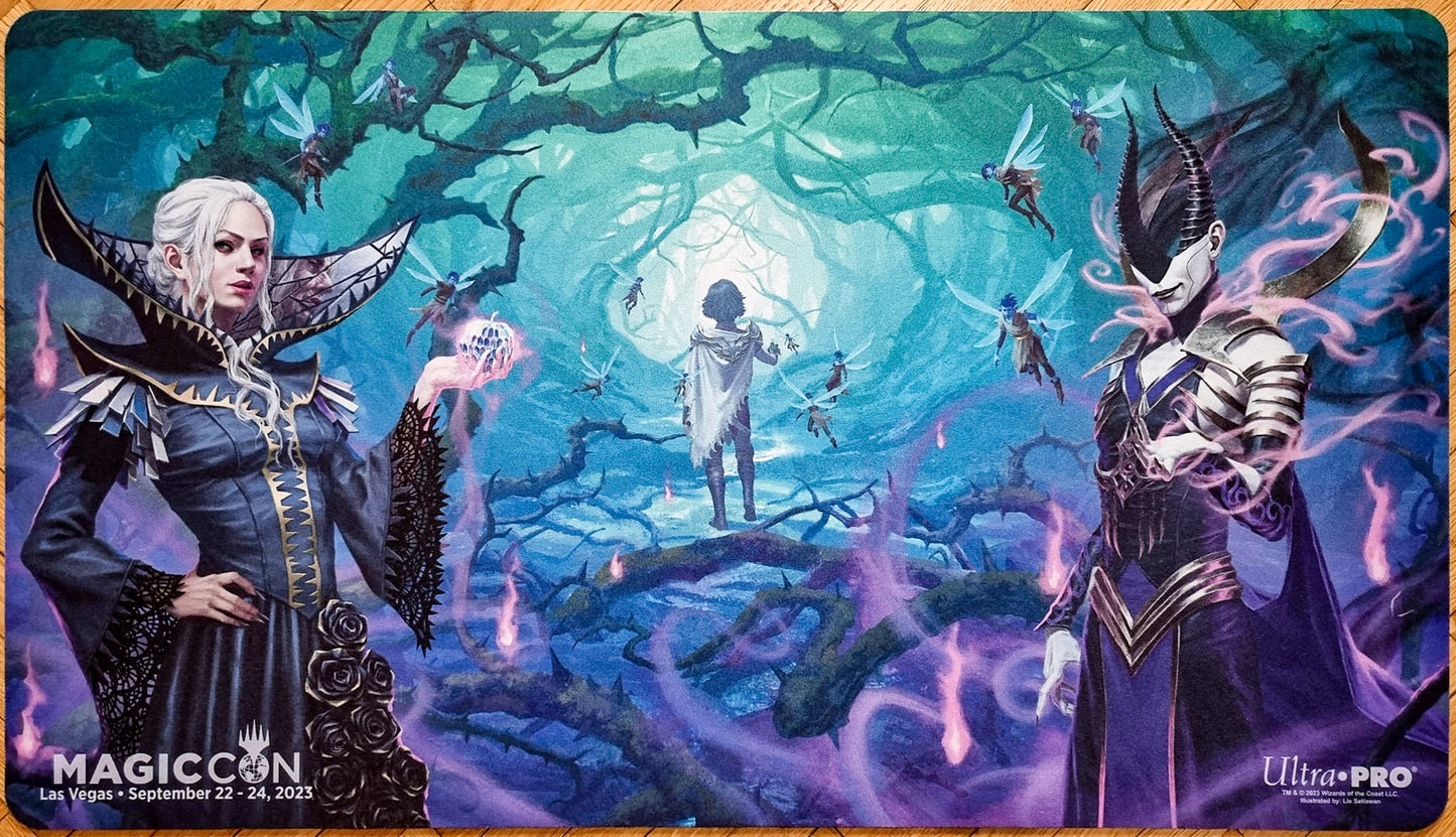 Eriette & Ashiok - Lie Setiawan - MagicCon Las Vegas 2023 - MTG Playmat