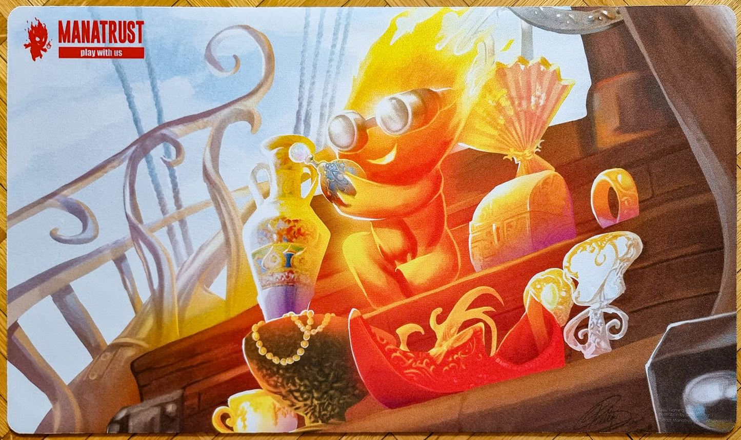 Pirata fogoso y ágil - Diego Fichera - ManaTrust Lifestyle - Tapete de juego MTG
