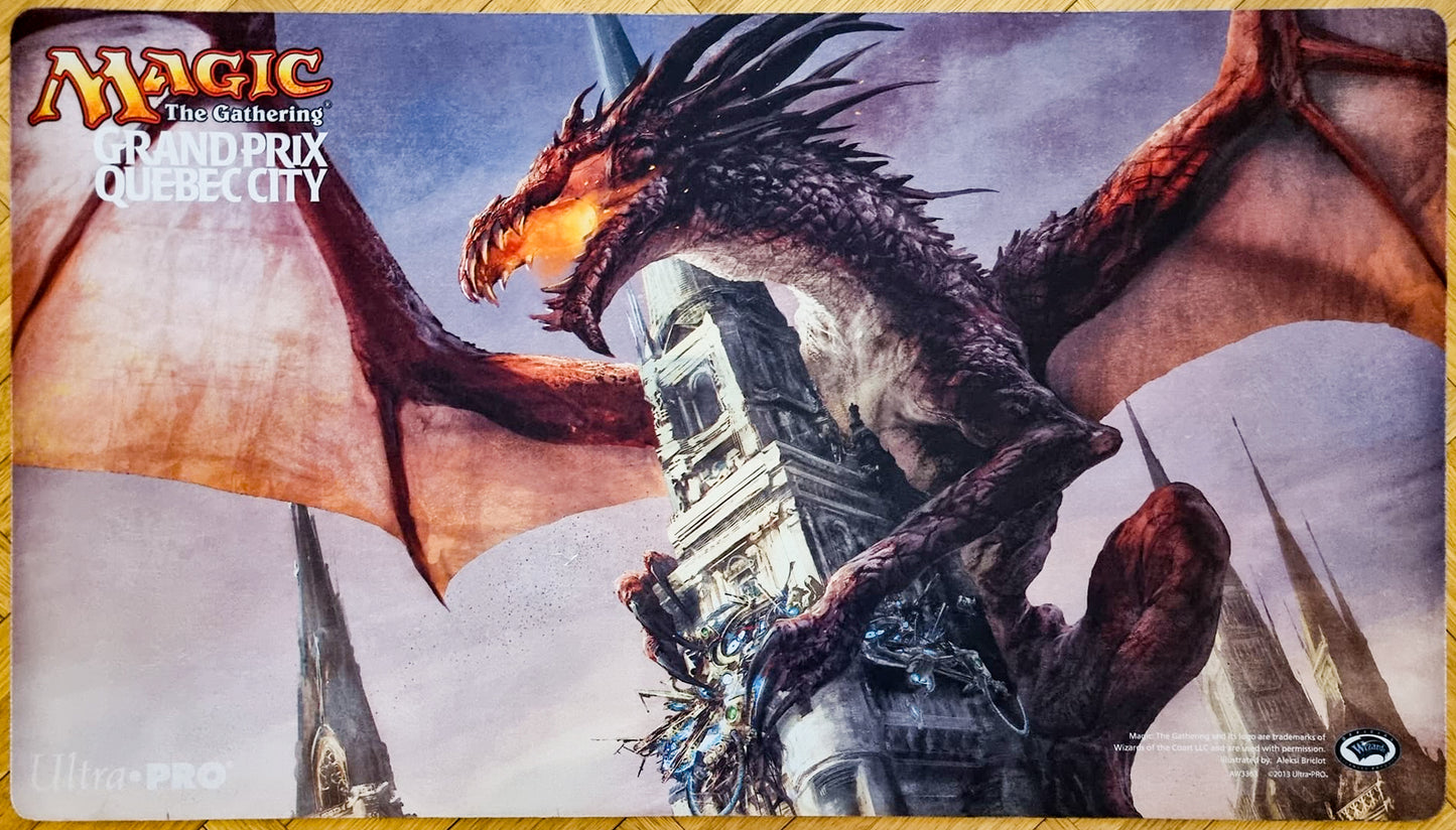 Hellkite Tyrant - Aleksi Briclot - Grand Prix Quebec City 2013 - MTG Playmat