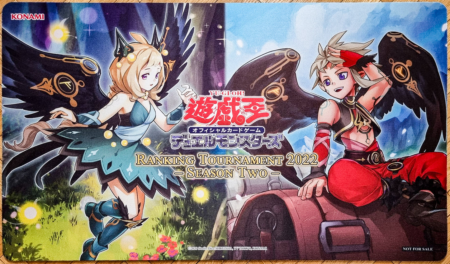 Hugin, el Runick Wings y Munin, el Runick Wings - Tapete de juego de Yu-Gi-Oh!