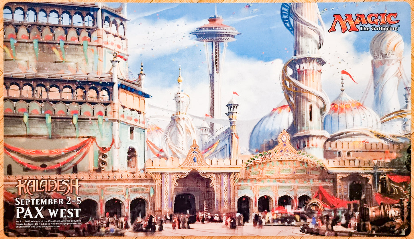 Fiera degli inventori - Jonas De Ro - Pax West Seattle 2016 - Tappetino da gioco MTG