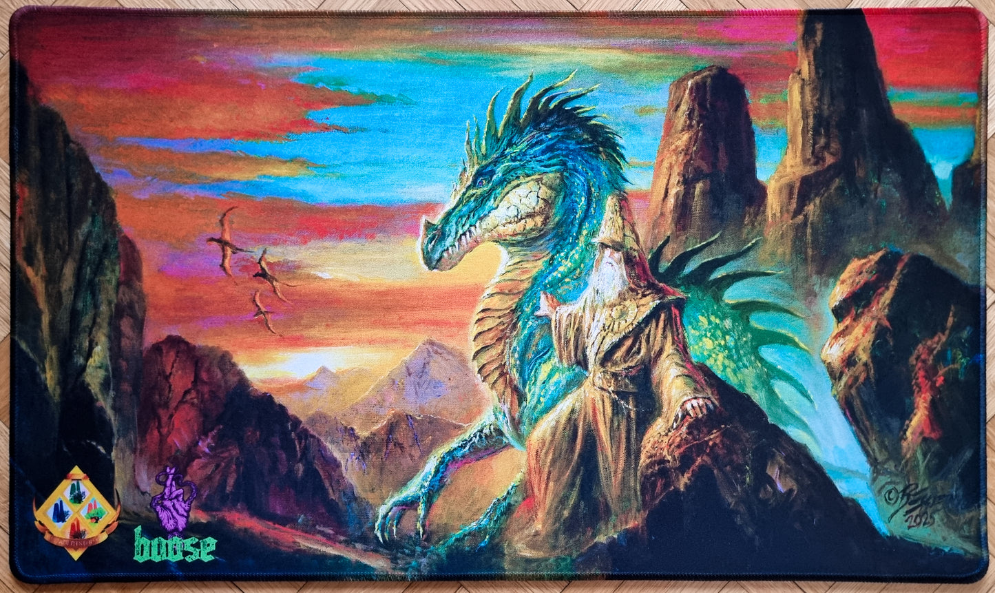Key Art - Bob Eggleton - Eternal Weekend Lucca 2025 - Stitched & Signed MTG Playmat