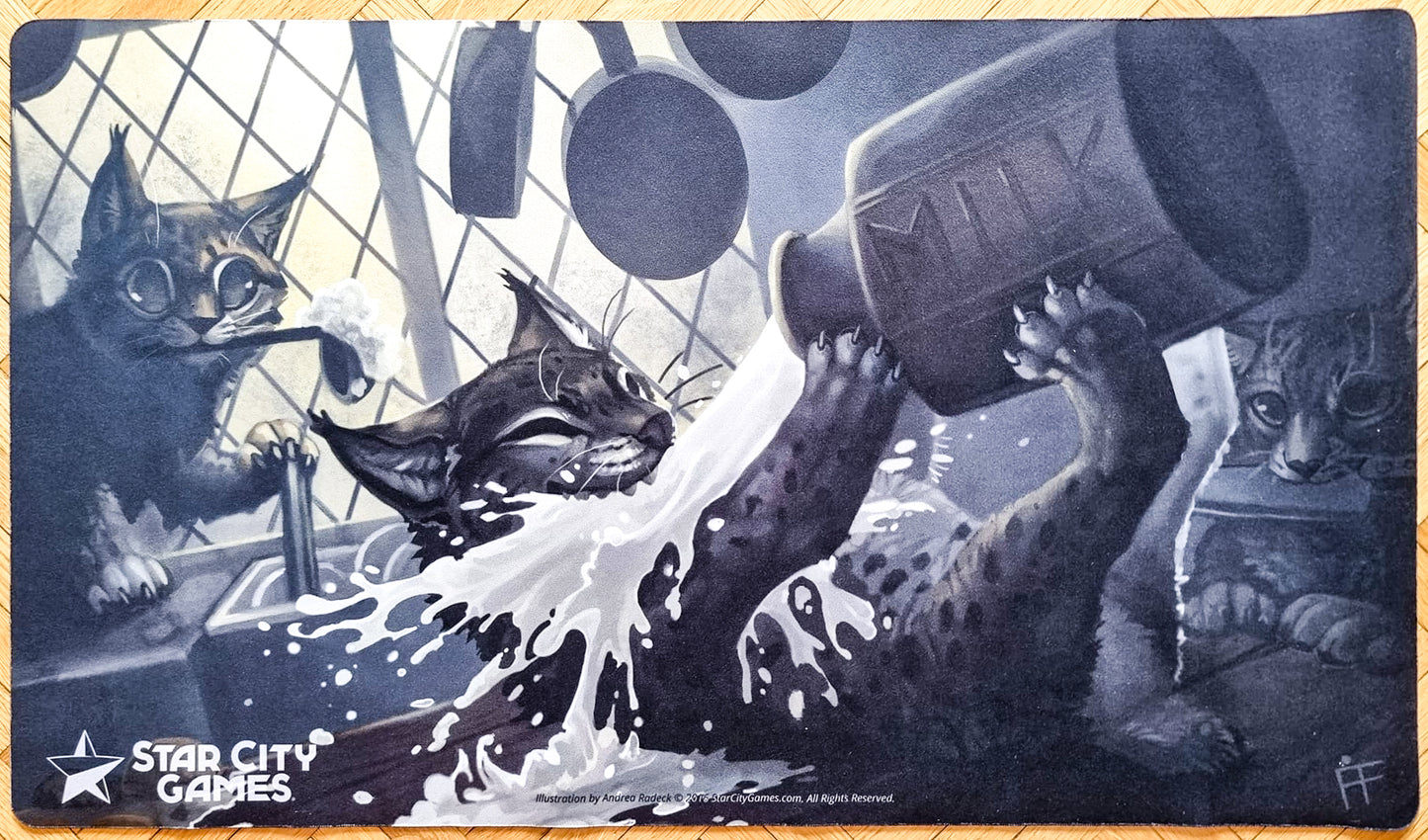 Kitchen Lynx - Kev Walker - Star City Games Creature Collection - Tappetino da gioco MTG