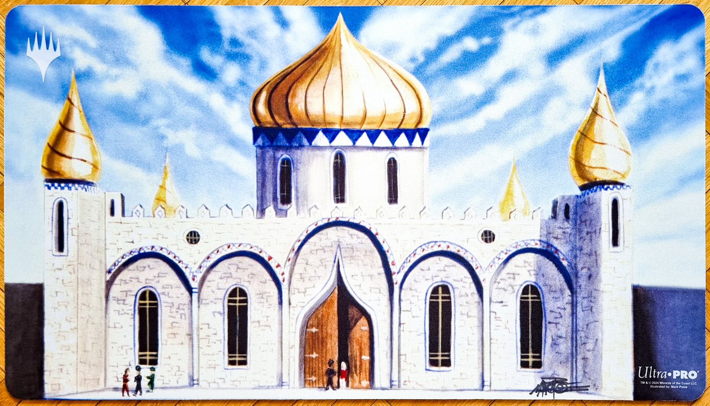 Biblioteca de Alejandría - Mark Poole - Firmado por el artista - MTG Playmat