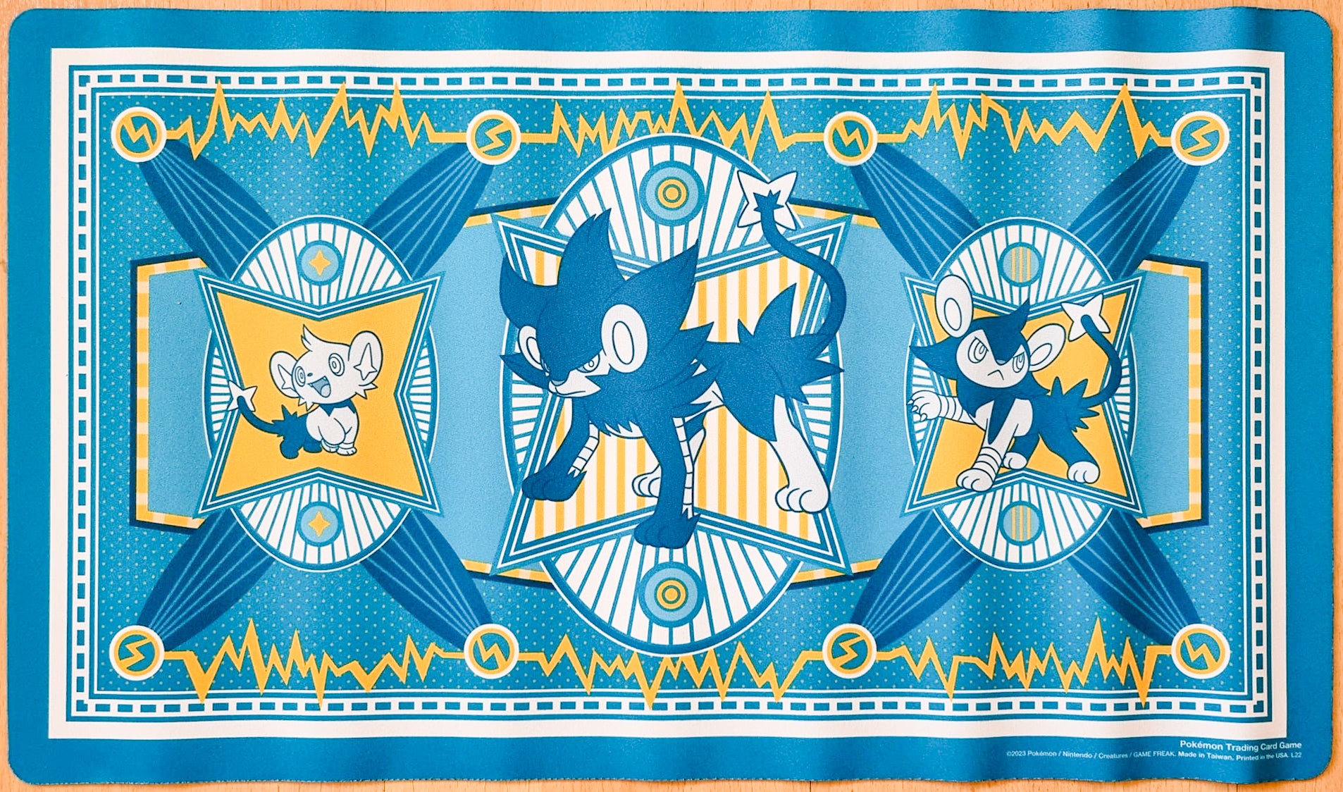 Luxray Limitless Lightning - Pokmon Playmat MTGPlaymats Luxray Limitless Lightning - Pokmon Playmat MTGPlaymats