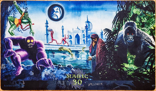 Magic 30 Anniversary - Ken Meyer Jr. - Autografiado por el artista - Tapete de juego MTG