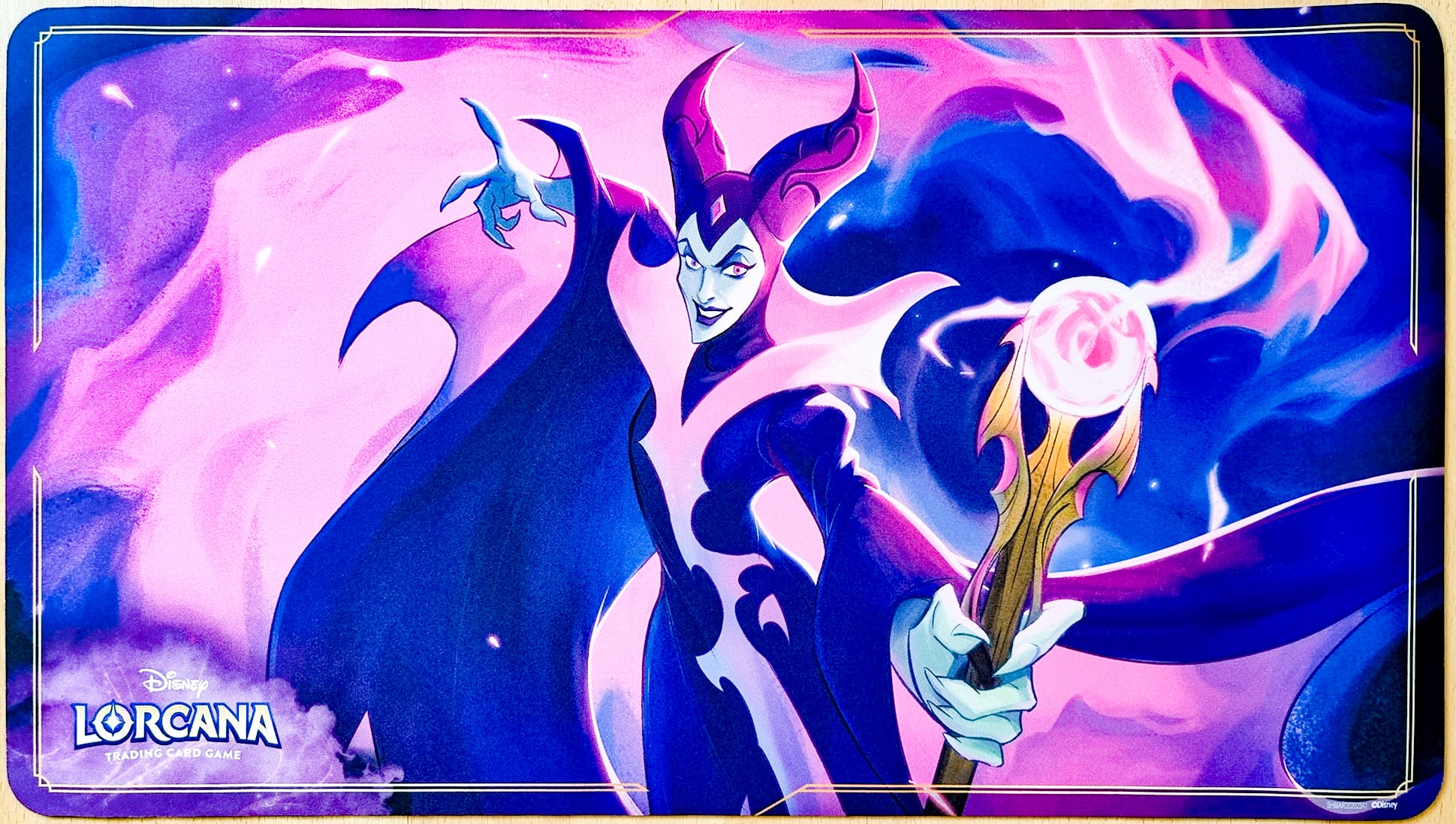 Maleficent - Biding Her Time - Grace Tran - Lorcana Playmat MTGPlaymats Maleficent - Biding Her Time - Grace Tran - Lorcana Playmat MTGPlaymats