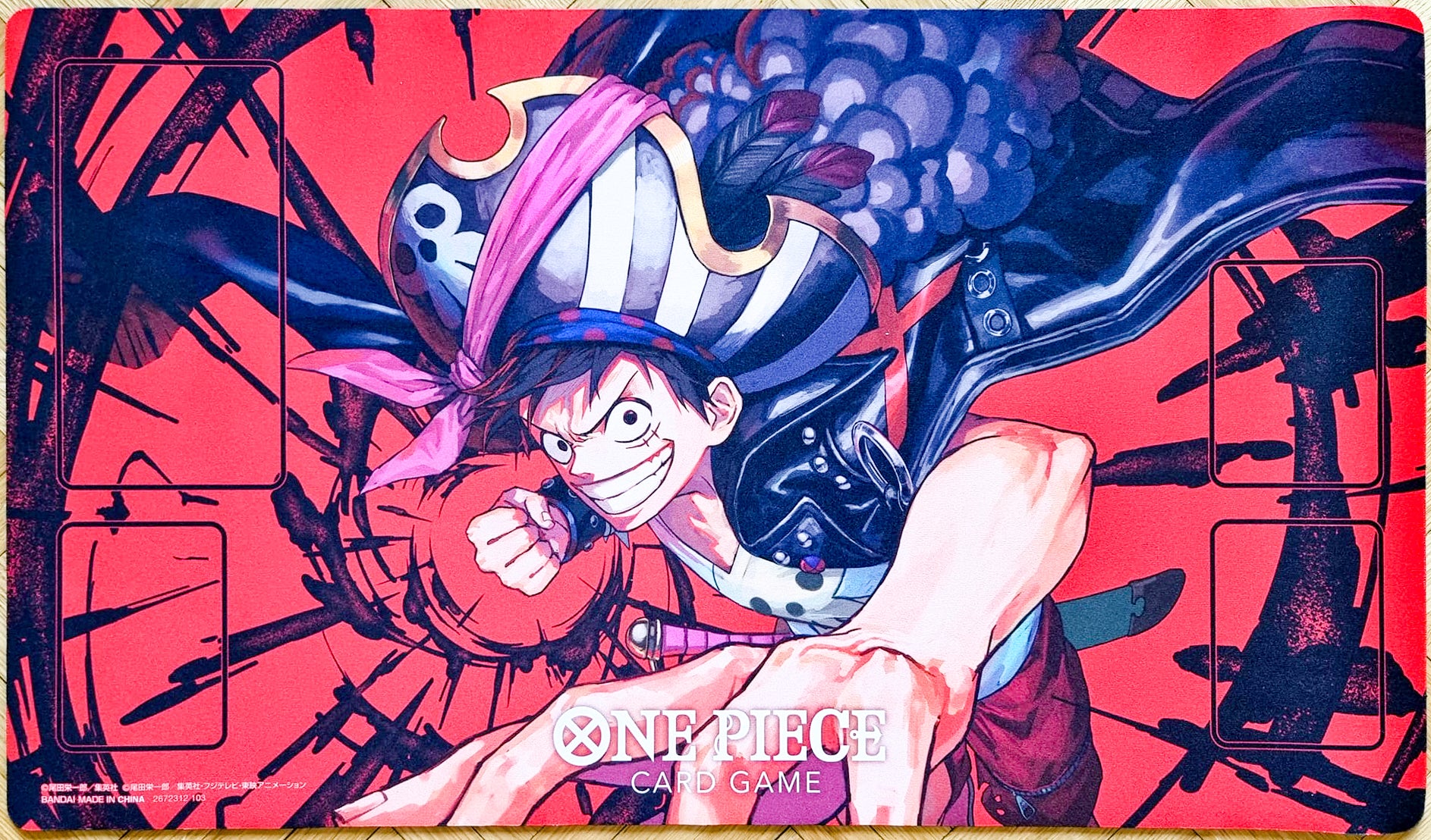 Monkey D. Luffy - One Piece TCG Playmat MTGPlaymats Monkey D. Luffy - One Piece TCG Playmat MTGPlaymats