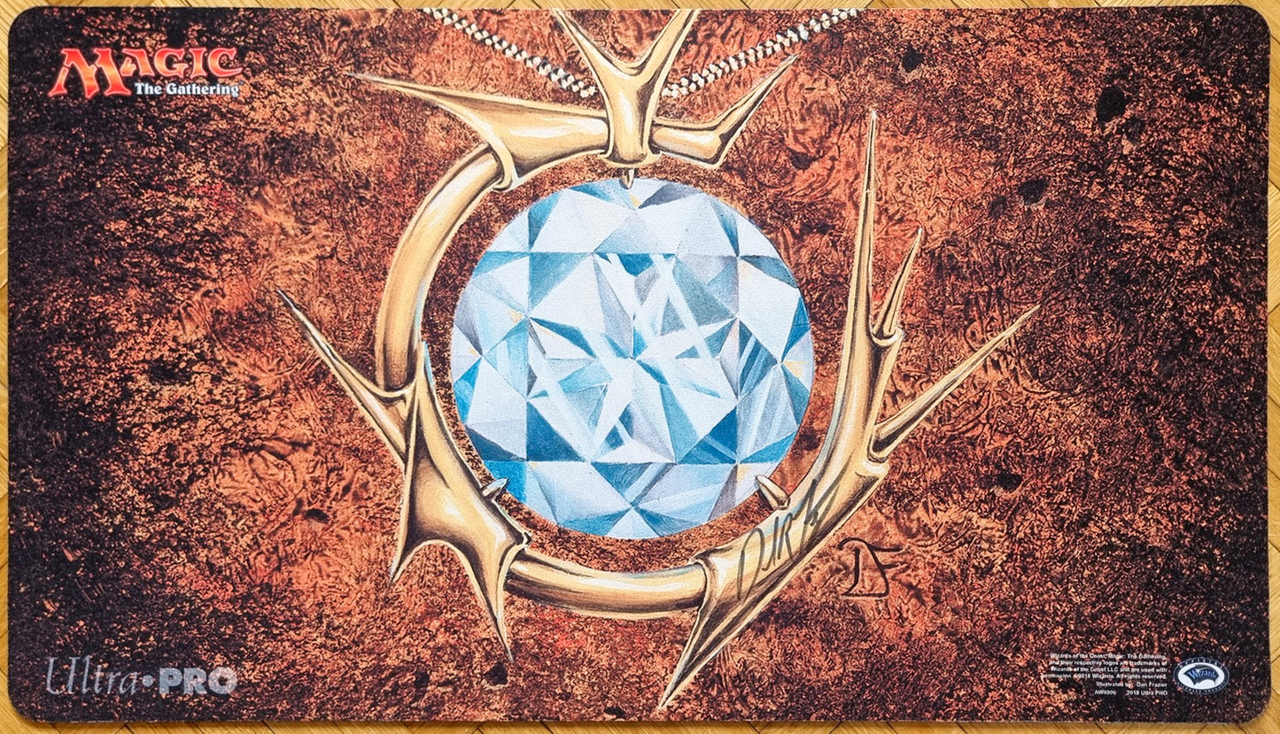 Diamante mox - Dan Frazier - Firmado - Tapete Magic