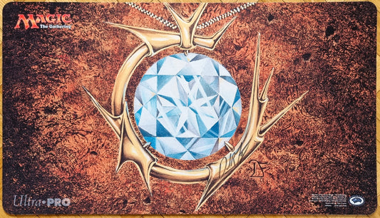 Mox Diamond - Dan Frazier - Signed by the Artist - MTG Playmat