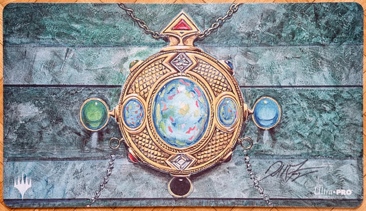 Mox Opal - Dan Frazier - Signed by the Artist - MTG Playmat