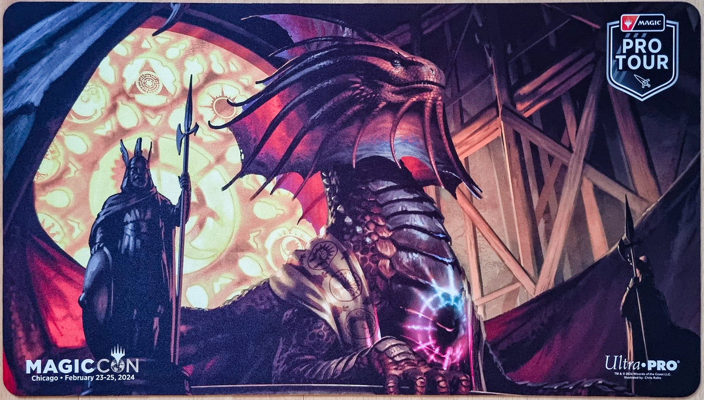 Niv-Mizzet, Patto delle Gilde - Chris Rallis - MagicCon Chicago 2024 Pro Tour - Tappetino MTG