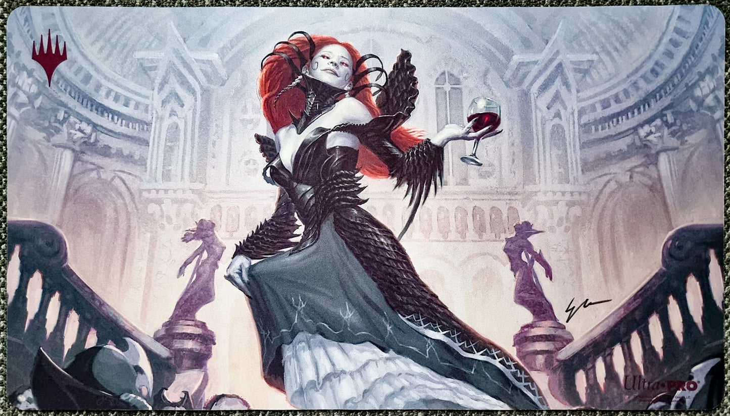Olivia Voldaren - Eric Deschamps - Firmato dall'artista - MTG Playmat