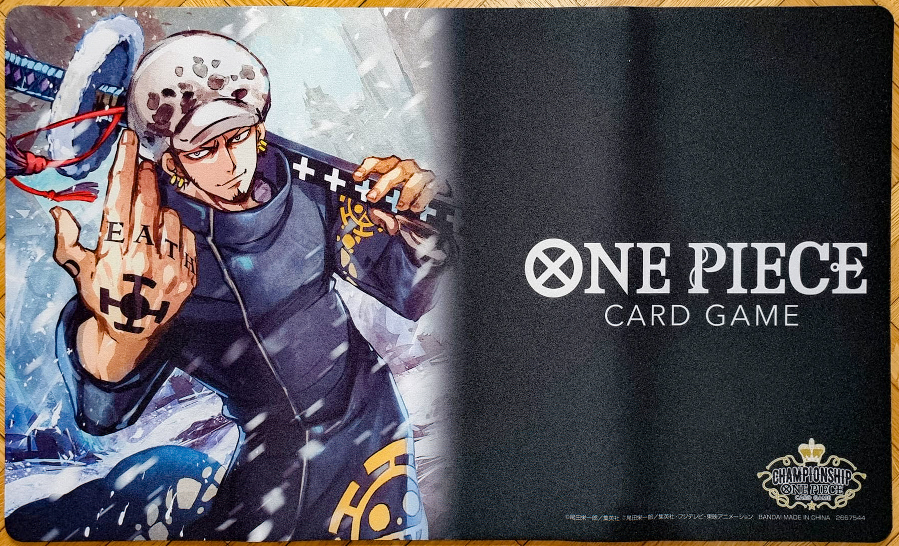 Trafalgar Law - One Piece TCG Playmat MTGPlaymats Trafalgar Law - One Piece TCG Playmat MTGPlaymats