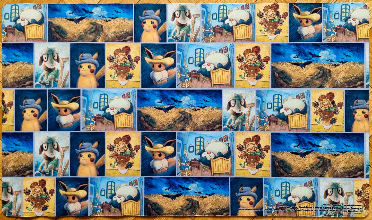 Pokémon Center × Van Gogh Museum - Pokémon Playmat