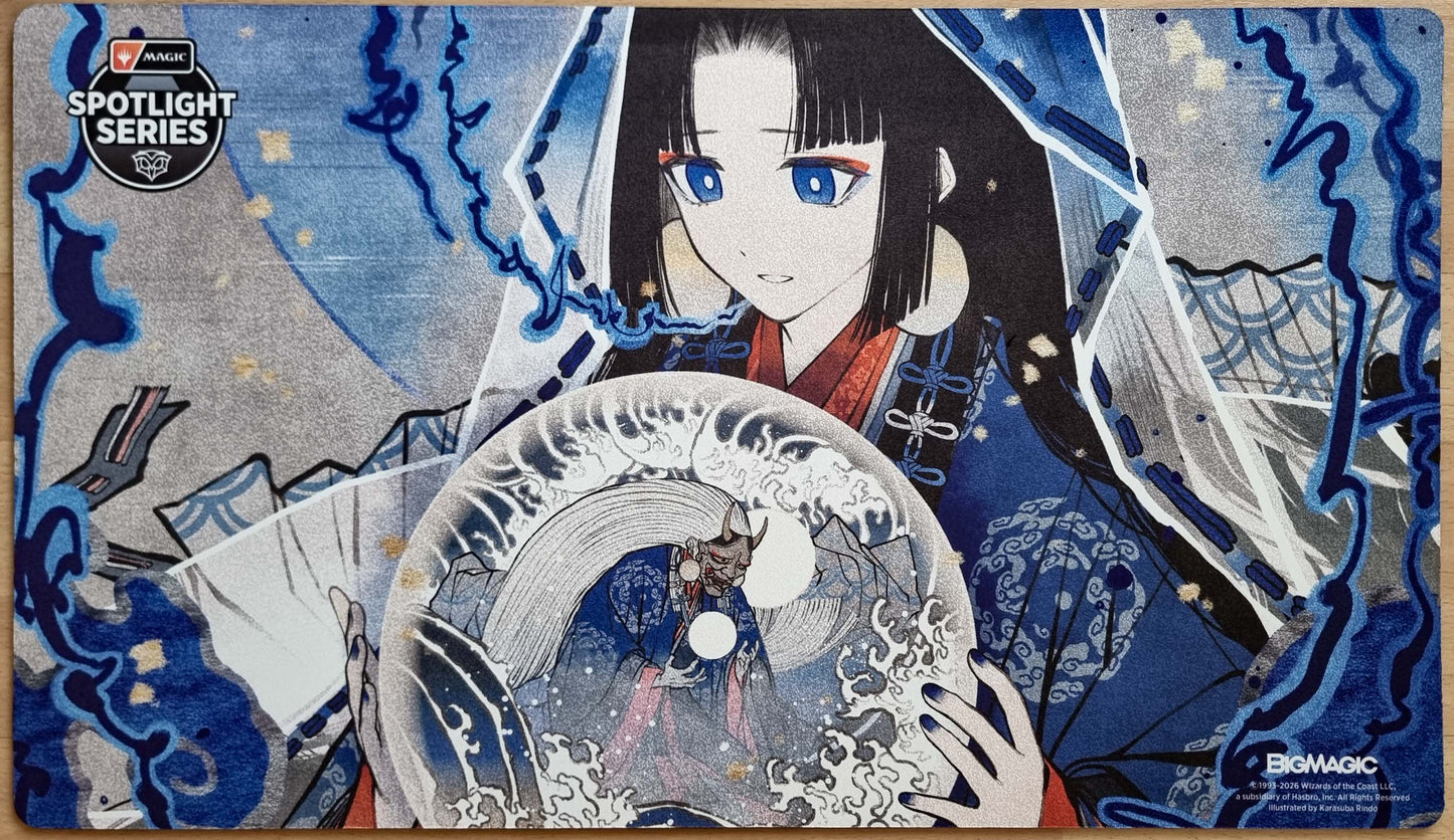 Preordain - Karasuba Rindo - Magic Spotlight Series: Secrets MTG Playmat