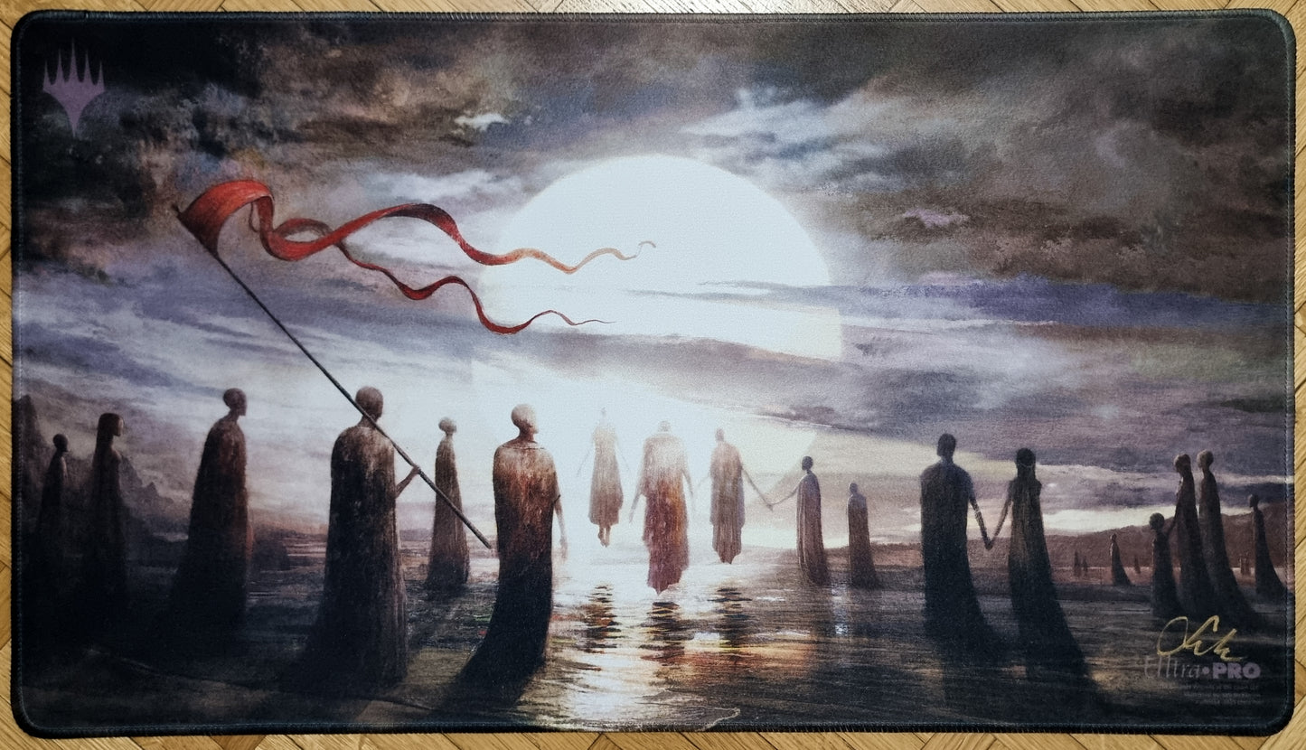 Promise of Tomorrow - Seb McKinnon - Stitched & Signed MTG Playmat