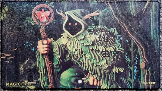 Questing Druid - Jordan Speer - MagicCon Chicago 2025 - Embroidered - MTG Playmat