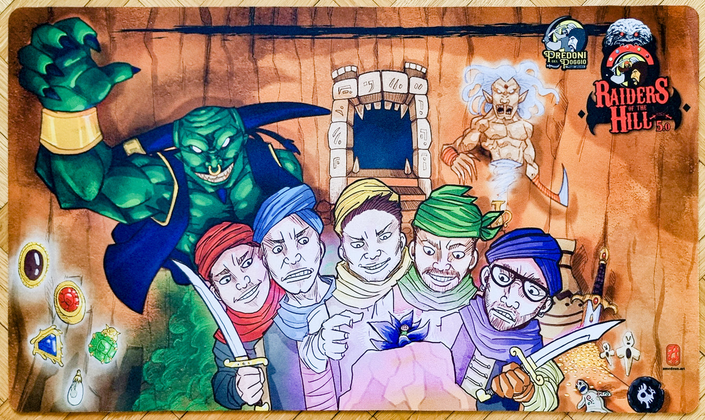 Raiders of the Hill 5.0 - MTG Playmat