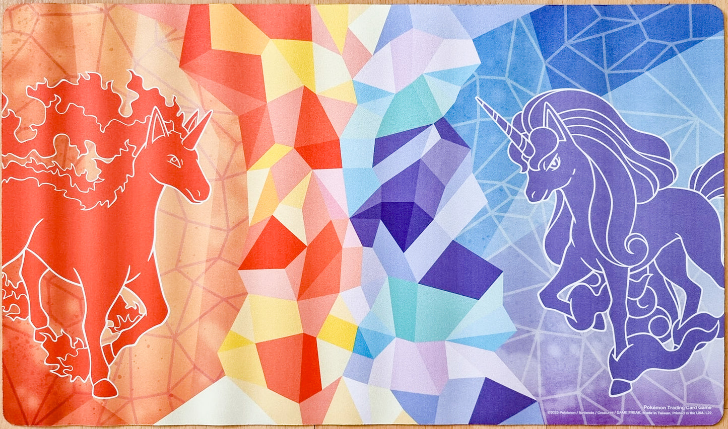 Rapidash Flames & Fairies - Tappetino da gioco Pokémon