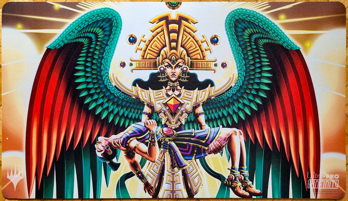 Angelo splendente - Jorge Gutierrez Garcia - Tappetino da gioco MTG