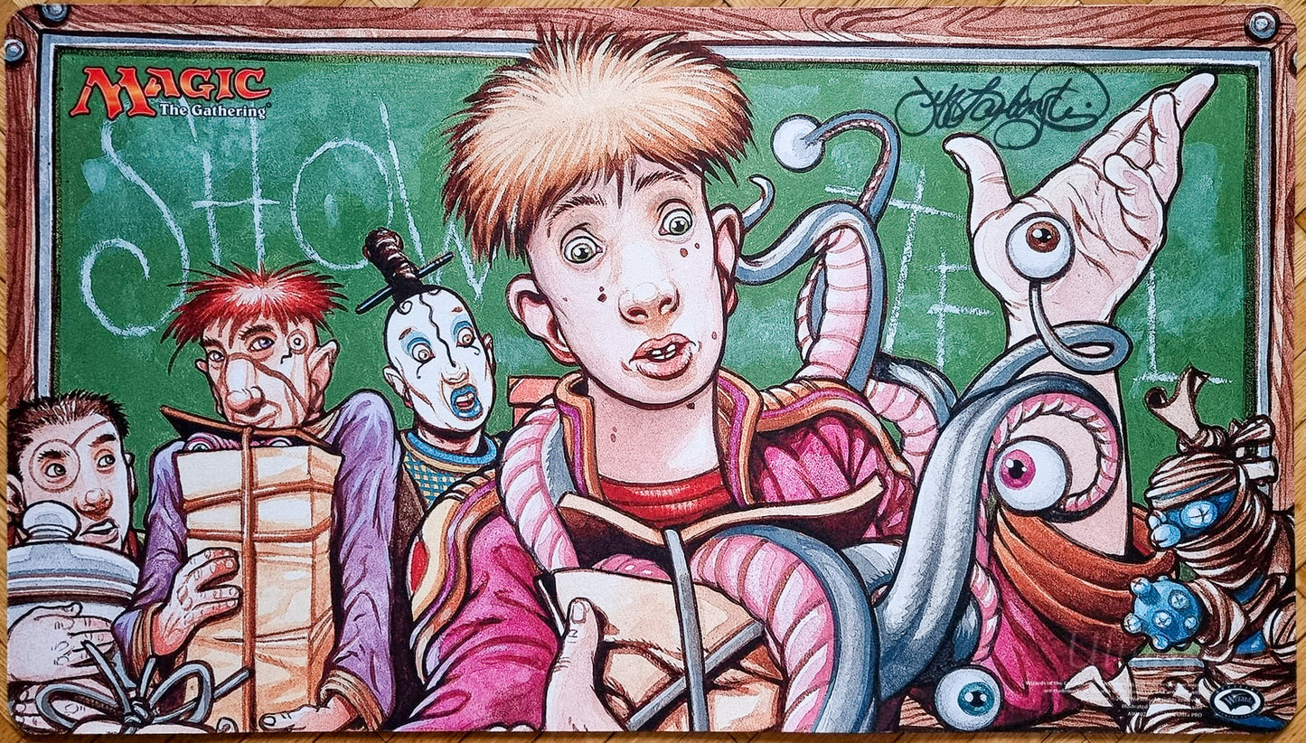Show and Tell - Jeff Laubenstein - Firmado por el artista - Tapete de juego MTG