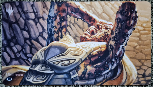Smallpox - Ryan Pancoast - Signed MTG Playmat