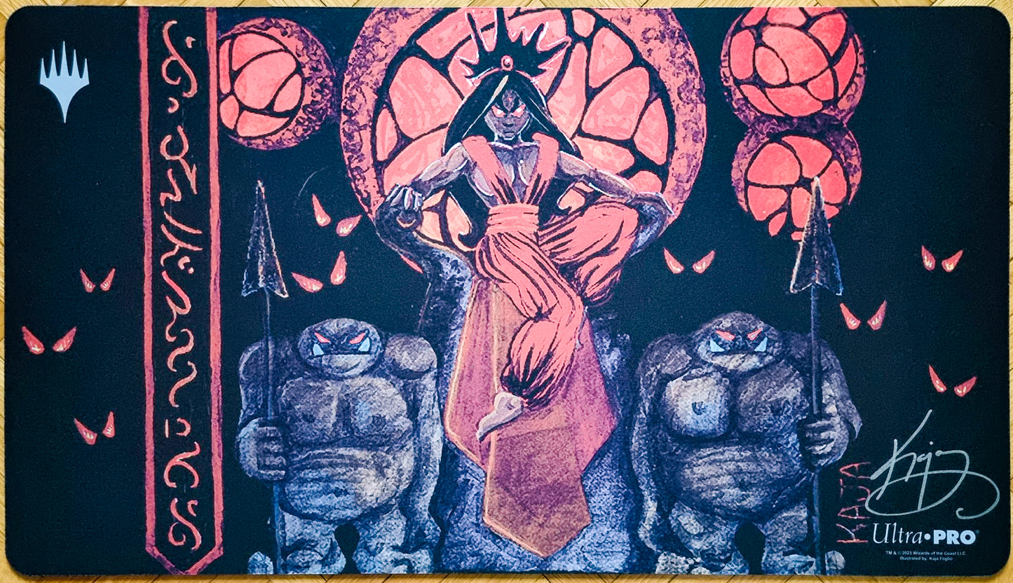 Regina Strega - Kaja Foglio - Firmata dall'Artista - Tappetino MTG