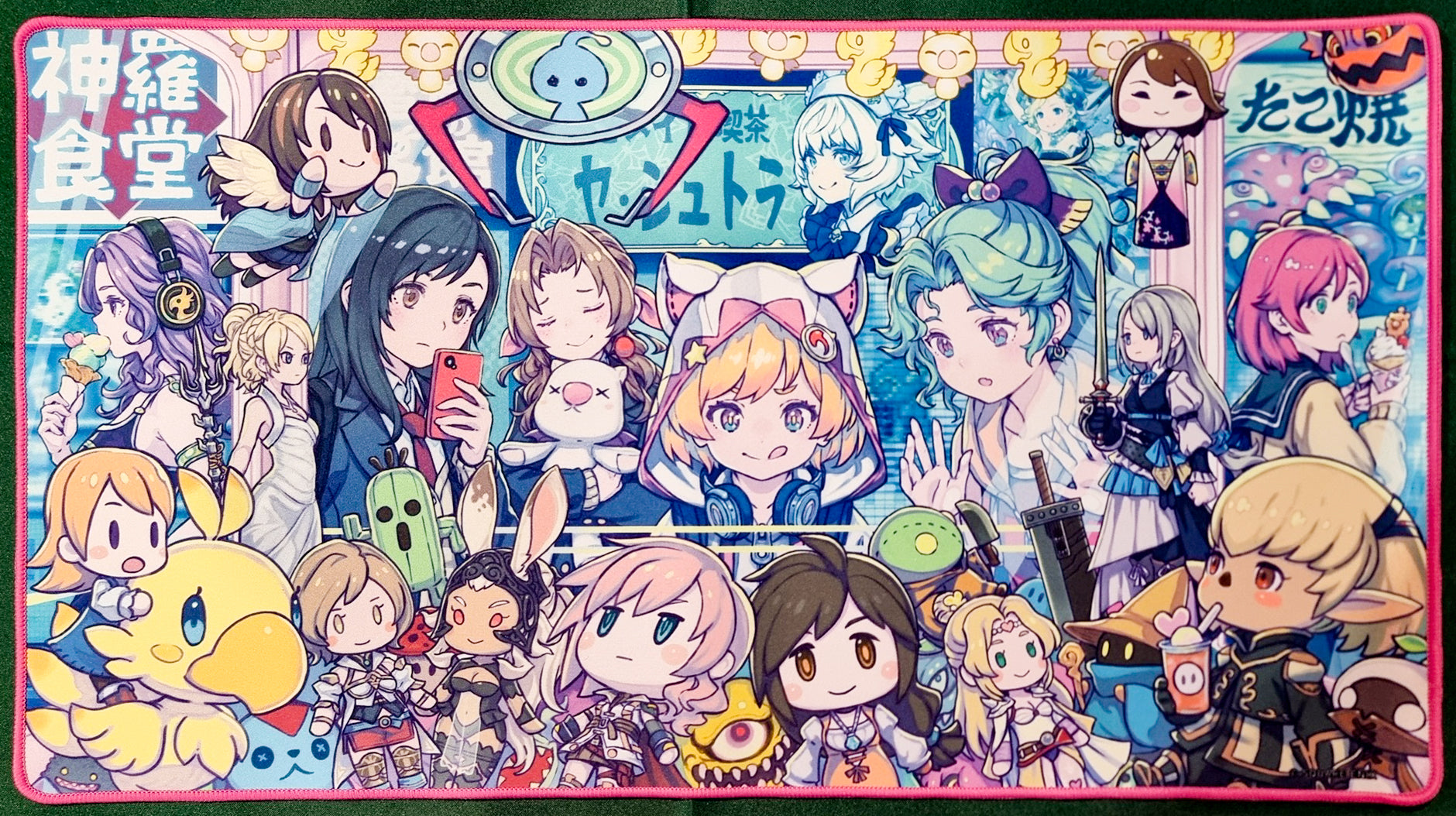 プレイマット MTG SQkawaii Sounds-FINAL FANTASY SQkawaii Sounds - Final Fantasy – MtgPlaymats