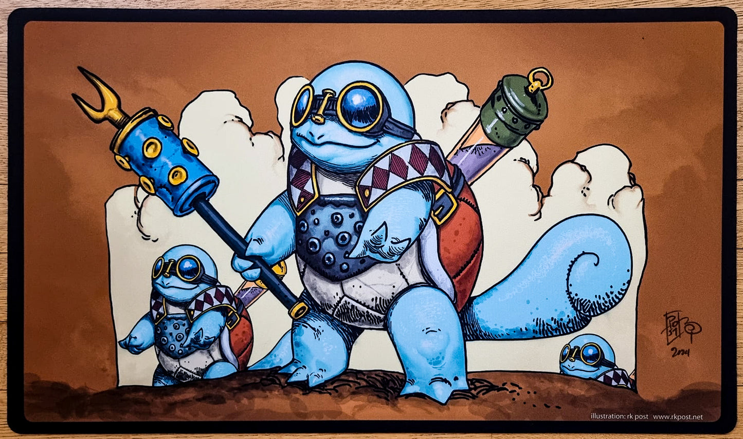 Objetivos del equipo - Pokémon - rk post - Firmado por el artista - MTG Playmat