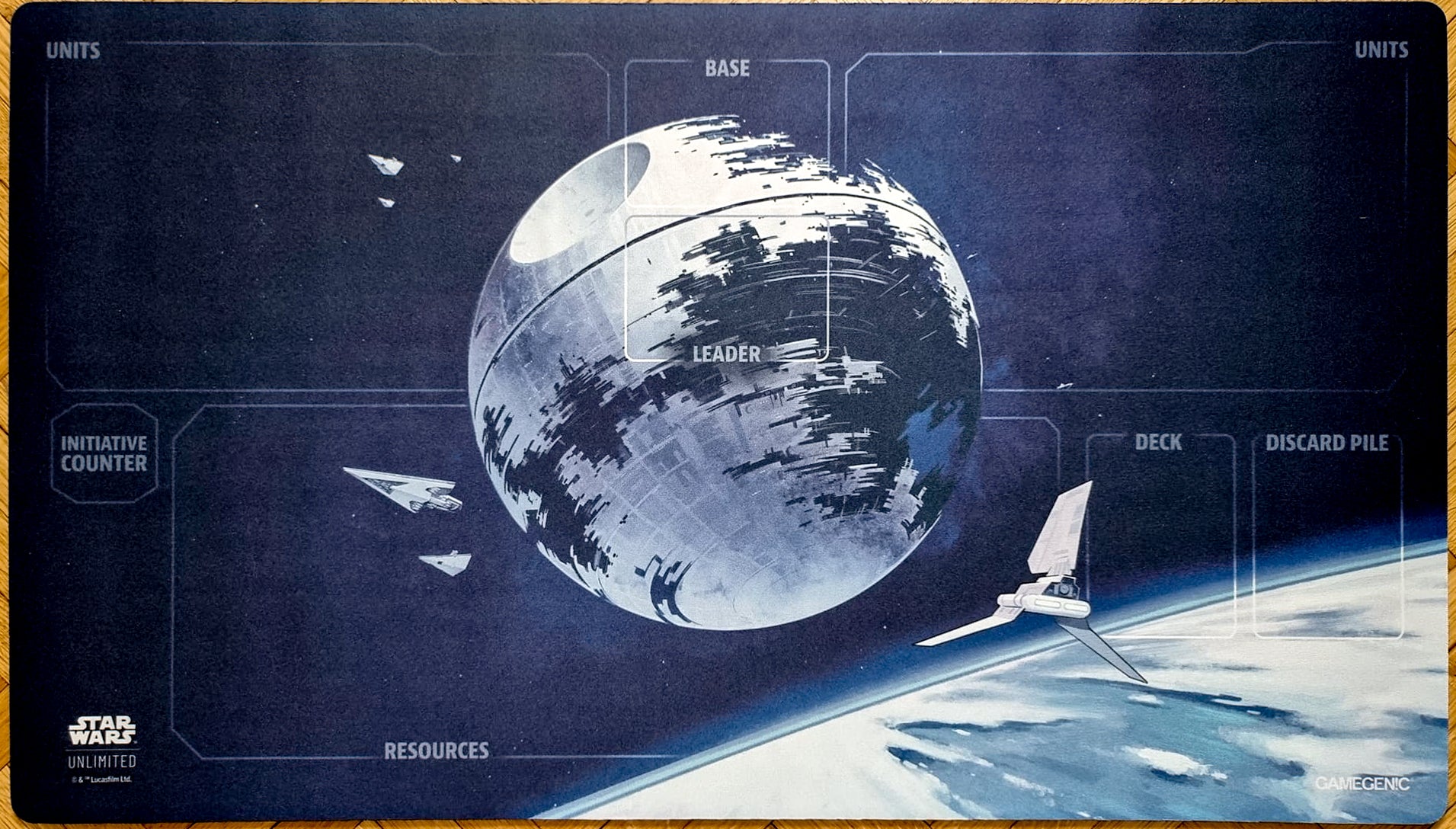 thumbnail image 2 of Star Wars CCG Playmat – 23.6x13.8in Mousepad & Game Mat, Non-Slip, 2024 2 of 4
