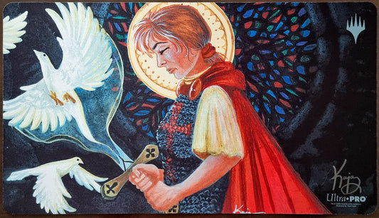Swords to Plowshares - Kaja Foglio - Firmato dall'artista - MTG Playmat