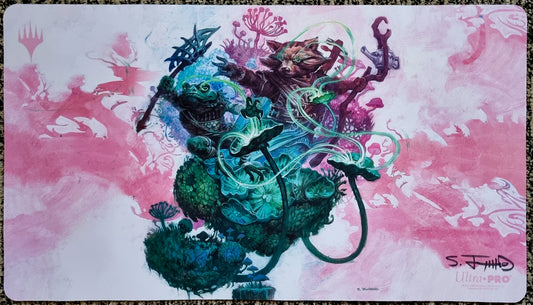 Sylvan Tutor - Scott M. Fischer - Signed MTG Playmat