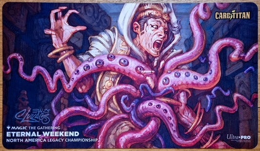 Tendrils of Agony - Chuck Lukacs - Eternal Weekend Pittsburgh 2025 - North America Legacy Championship - Signed MTG Playmat