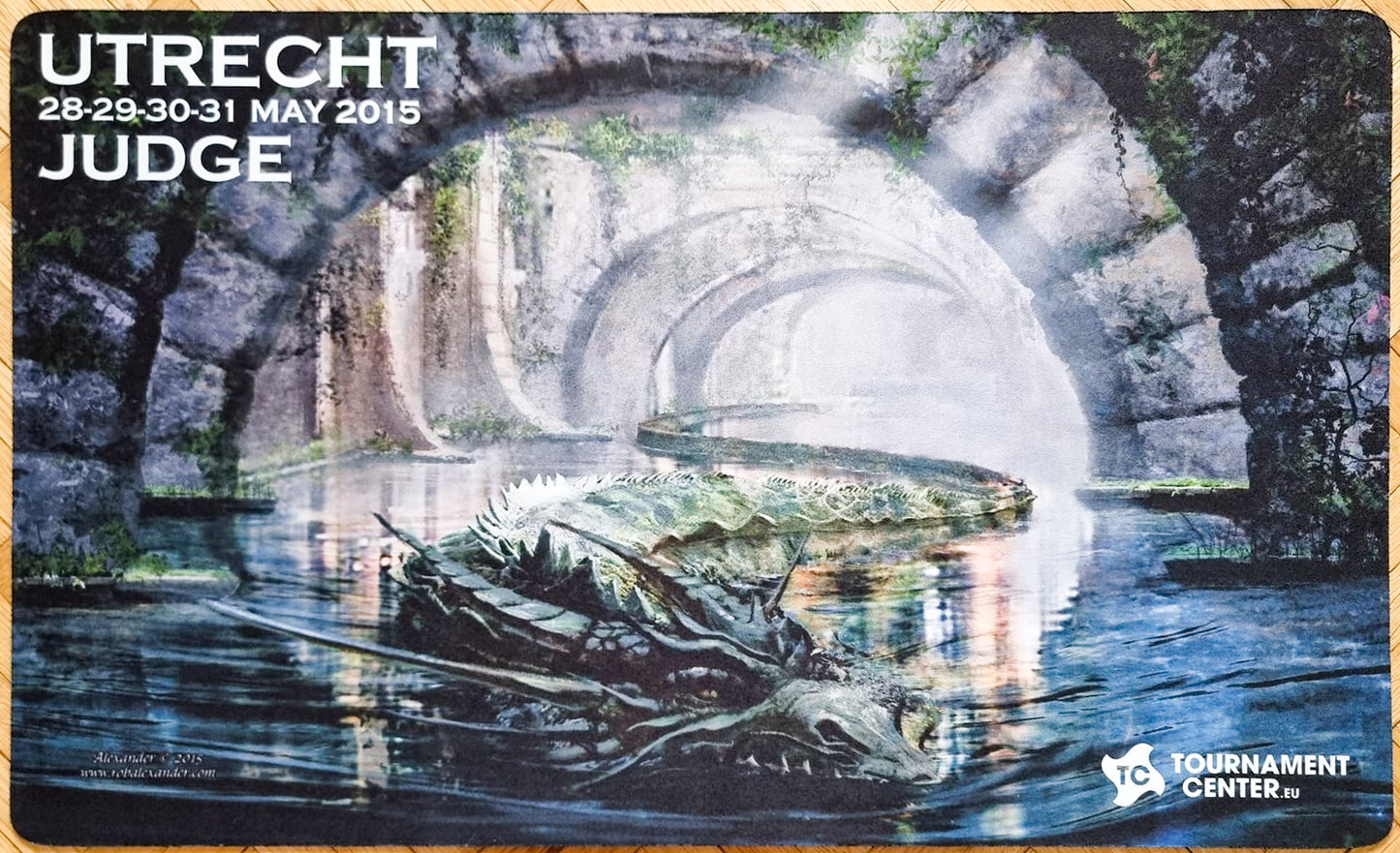 The Lurker - Rob Alexander - Grand Prix Utrecht 2015 - Judge MTG Playmat